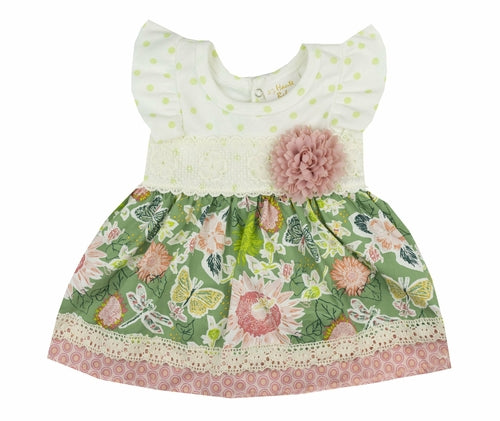 April Meadow Diaper Dress