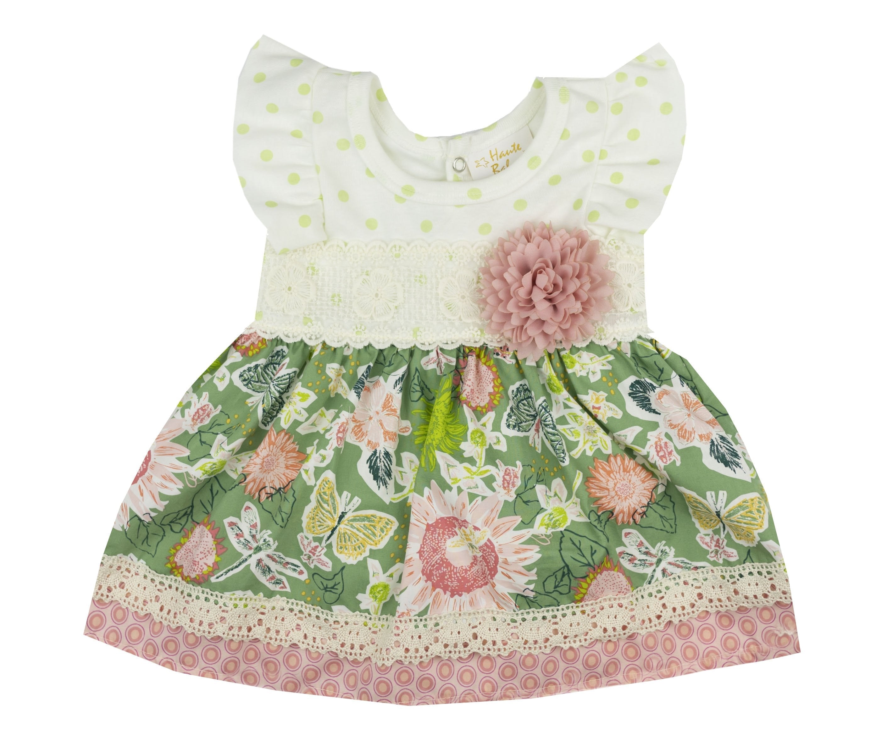 April Meadow Diaper Dress
