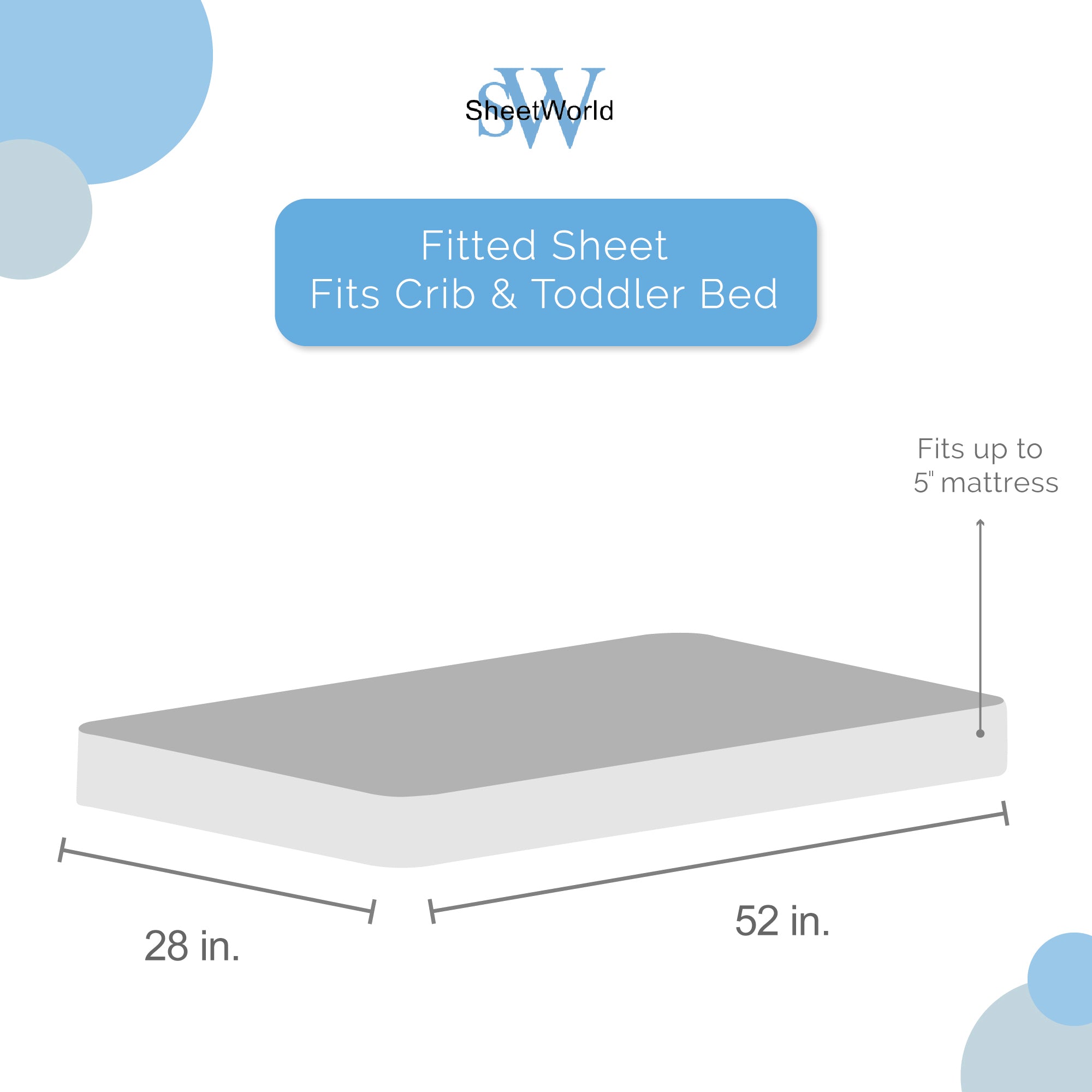 SheetWorld Fitted Crib Sheet Set - 100% Cotton Woven - Floral Coral,